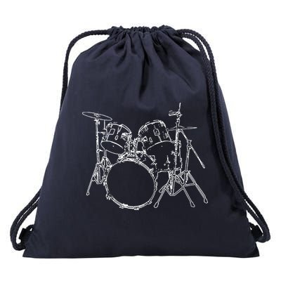 Drums Drawstring Bag