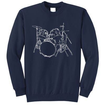 Drums Tall Sweatshirt