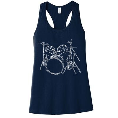 Drums Womens Tank Top