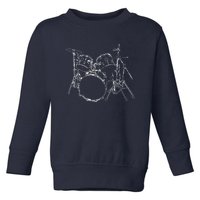 Drums Toddler Sweatshirt