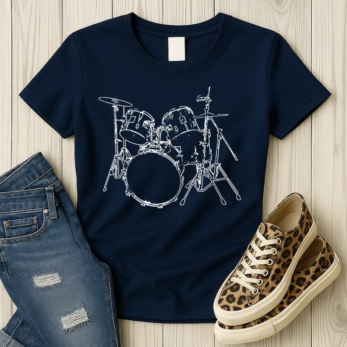 Drums Womens T-Shirt