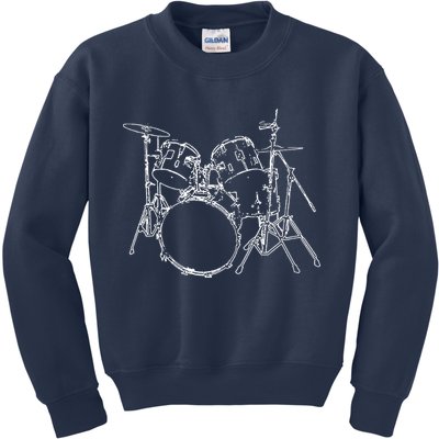 Drums Kids Sweatshirt
