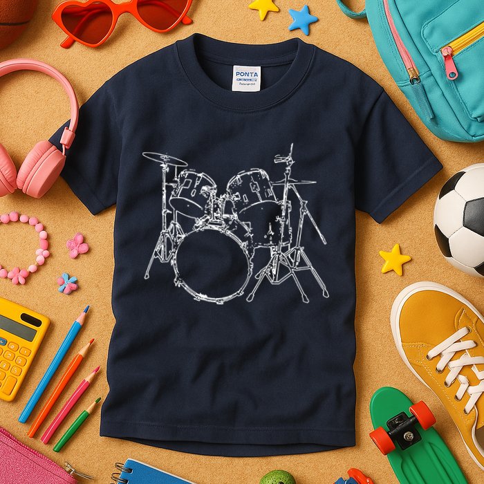 Drums Kids T-Shirt