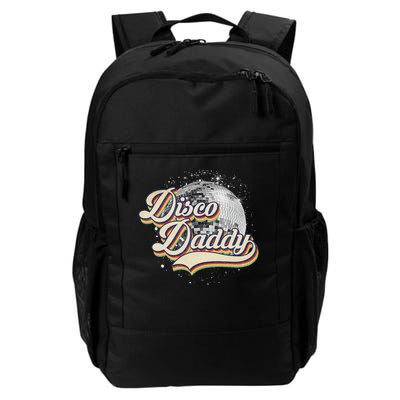 Disco Daddy Retro Matching 60's 70's Party Costume Dad Daily Commute Backpack