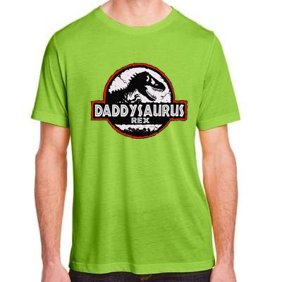 Dinosaur Daddysaurus Rex Father Day For Dad Funny Gifts Idea Adult ChromaSoft Performance T-Shirt