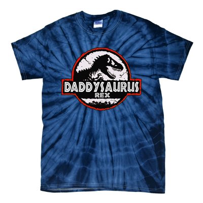 Dinosaur Daddysaurus Rex Father Day For Dad Funny Gifts Idea Tie-Dye T-Shirt