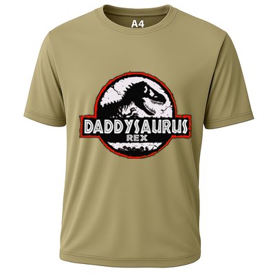 Dinosaur Daddysaurus Rex Father Day For Dad Funny Gifts Idea Cooling Performance Crew T-Shirt