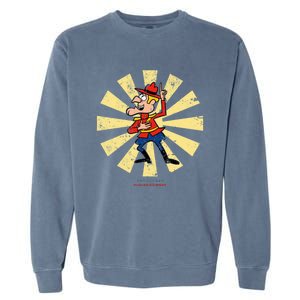 Dudley Do Right Retro Japanese Garment-Dyed Sweatshirt