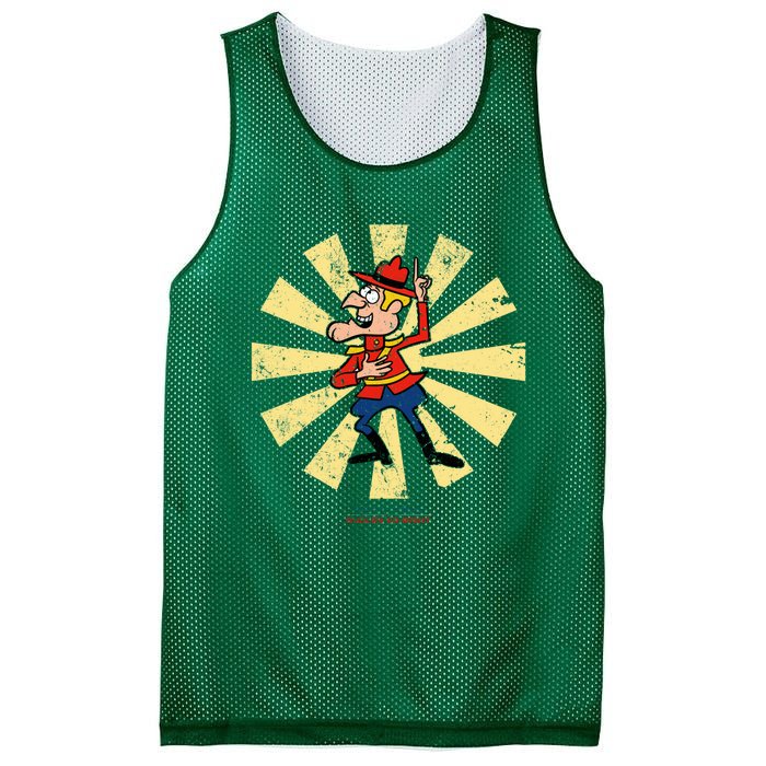 Dudley Do Right Retro Japanese Mesh Reversible Basketball Jersey Tank