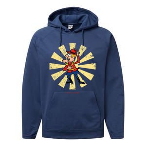 Dudley Do Right Retro Japanese Performance Fleece Hoodie