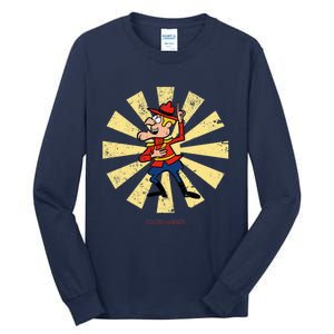 Dudley Do Right Retro Japanese Tall Long Sleeve T-Shirt