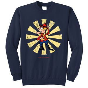 Dudley Do Right Retro Japanese Tall Sweatshirt