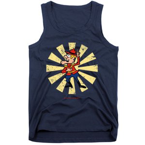 Dudley Do Right Retro Japanese Tank Top