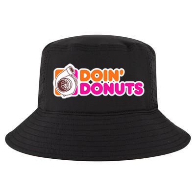 Doin Donuts Racing Fast Car Cool Comfort Performance Bucket Hat