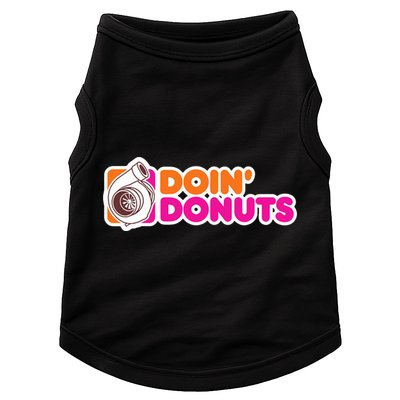 Doin Donuts Racing Fast Car Doggie Tank