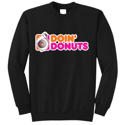 Doin Donuts Racing Fast Car Sweatshirt