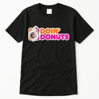 Doin Donuts Racing Fast Car Tall T-Shirt