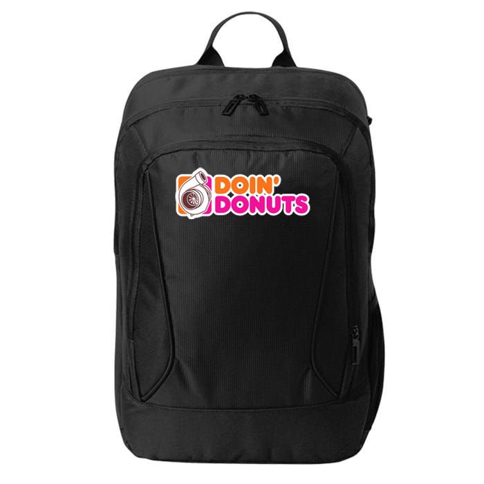 Doin Donuts Racing Fast Car City Backpack