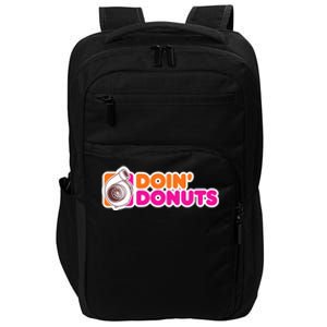 Doin Donuts Racing Fast Car Impact Tech Backpack