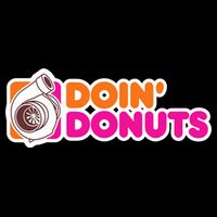 Doin Donuts Racing Fast Car 7-Panel Snapback Hat