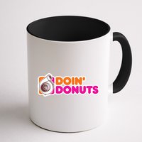 Doin Donuts Racing Fast Car Mug