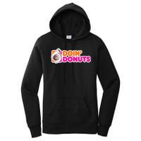 Doin Donuts Racing Fast Car Women's Pullover Hoodie