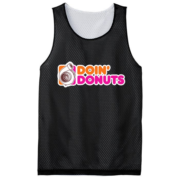 Doin Donuts Racing Fast Car Mesh Reversible Basketball Jersey Tank