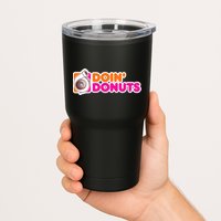 Doin Donuts Racing Fast Car Tumbler