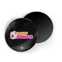 Doin Donuts Racing Fast Car Magnet