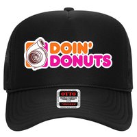 Doin Donuts Racing Fast Car Trucker Hat