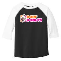 Doin Donuts Racing Fast Car Toddler Fine Jersey T-Shirt