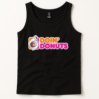 Doin Donuts Racing Fast Car Tank Top
