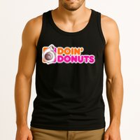 Doin Donuts Racing Fast Car Tank Top
