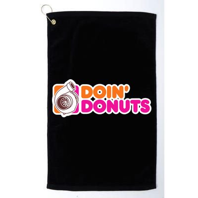 Doin Donuts Racing Fast Car Golf Towel