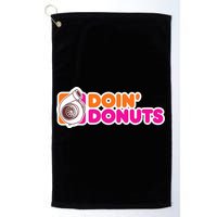 Doin Donuts Racing Fast Car Golf Towel