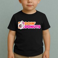 Doin Donuts Racing Fast Car Toddler T-Shirt