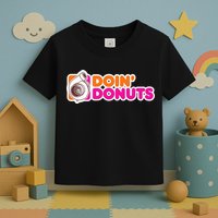 Doin Donuts Racing Fast Car Toddler T-Shirt