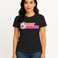 Doin Donuts Racing Fast Car Womens T-Shirt