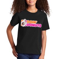 Doin Donuts Racing Fast Car Kids T-Shirt