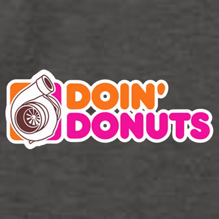 Doin Donuts Racing Fast Car Vector Backpack