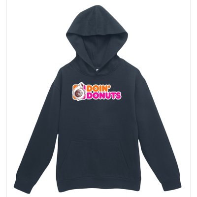 Doin Donuts Racing Fast Car Urban Pullover Hoodie