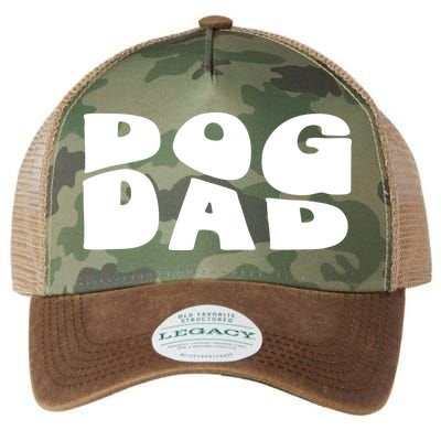 Dog Dad Retro Funny Pod Legacy Tie Dye Trucker Hat