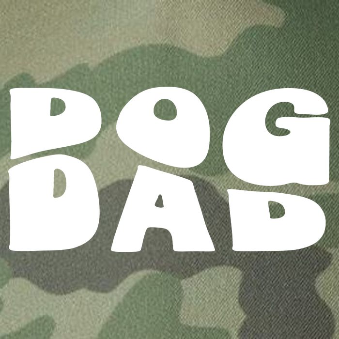 Dog Dad Retro Funny Pod Legacy Tie Dye Trucker Hat
