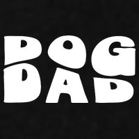 Dog Dad Retro Funny Pod Ladies PosiCharge Tri-Blend Wicking Tank
