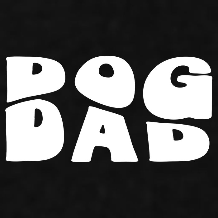 Dog Dad Retro Funny Pod Ladies PosiCharge Tri-Blend Wicking Tank