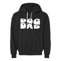 Dog Dad Retro Funny Pod Garment-Dyed Fleece Hoodie