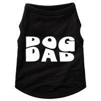 Dog Dad Retro Funny Pod Doggie Tank