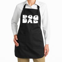 Dog Dad Retro Funny Pod Apron