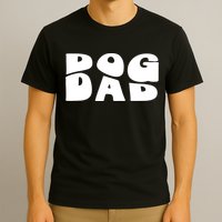 Dog Dad Retro Funny Pod T-Shirt