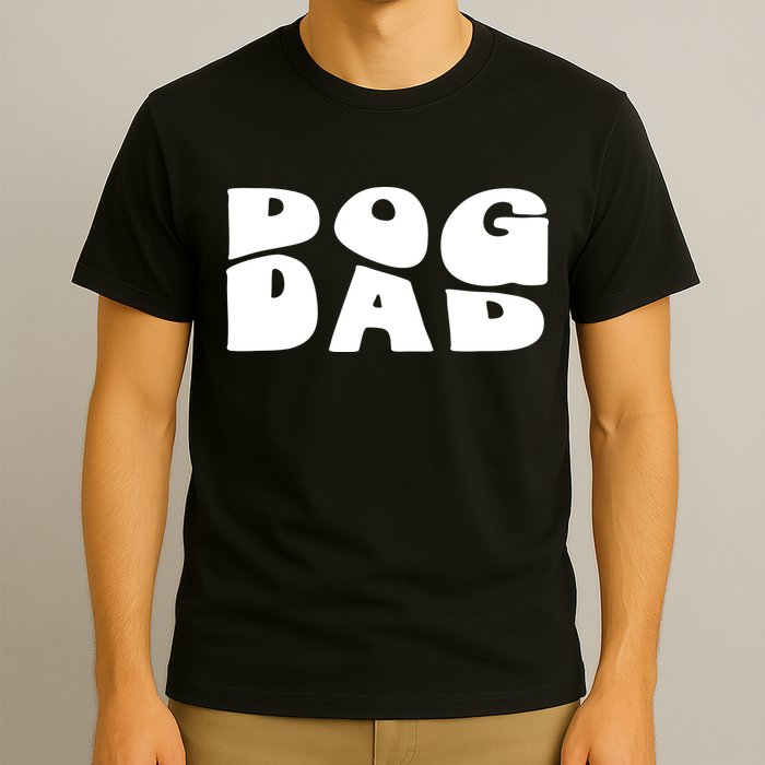 Dog Dad Retro Funny Pod T-Shirt